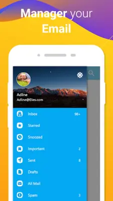 Email - Fast and Smart Mail android App screenshot 2